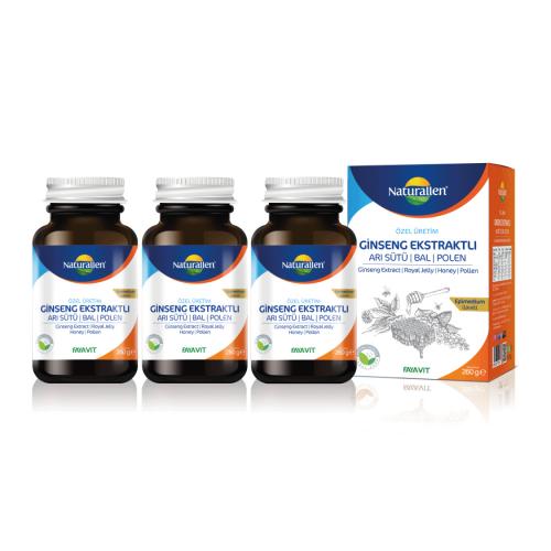 Ginseng Ekstraktlı ( 3 adet)