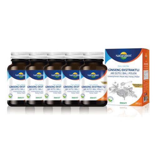 Ginseng Ekstraktlı ( 5 adet )